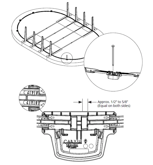 CARVIN Oval Gold Series 52-Inch Swimming Pool 21