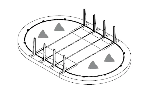 CARVIN Oval Gold Series 52-Inch Swimming Pool 22