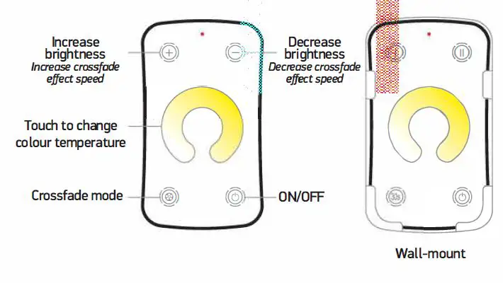 one -LIGHT -20032 12-24V -Variable- Colour -Temperature- Controller -and -Dimmer- fig 1
