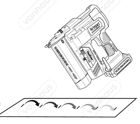 VonHaus 3515220-Cordless-Nail &-Staple Gun-fig 11