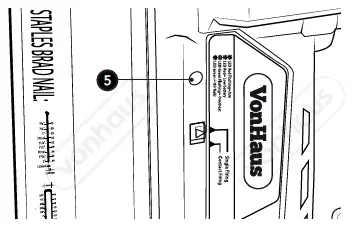 VonHaus 3515220-Cordless-Nail &-Staple Gun-fig 6
