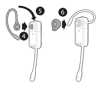 vtech Dect 6.0 Cordless Telephone Position the headset 4