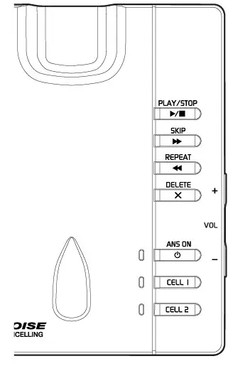 vtech Dect 6.0 Cordless Telephone Set your built-in answering system