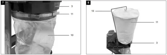 scheppach DC500 Dust Collector - figure 5