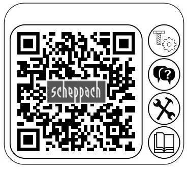 scheppach DC500 Dust Collector - qr code