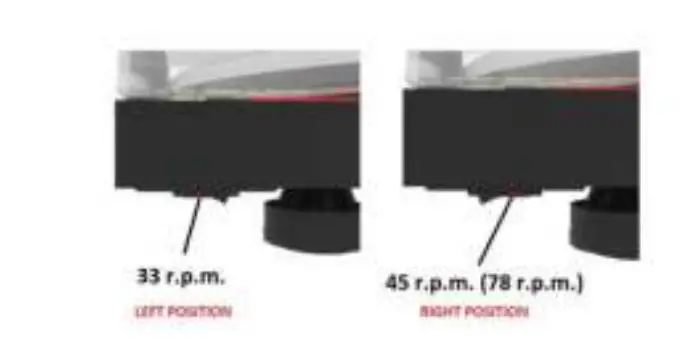 Pro-Ject Debut Carbon EVO Audiophile Turntable - Switching on and off, changing replay speed