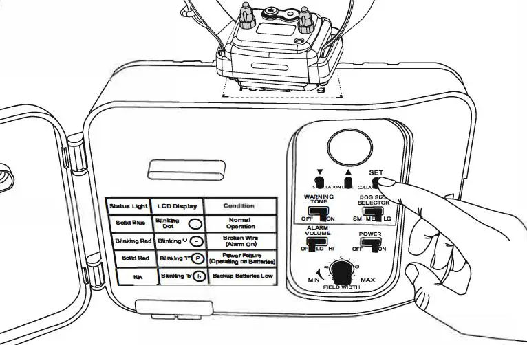 E-Collar 1000 Series Wired E-Fence System 0555