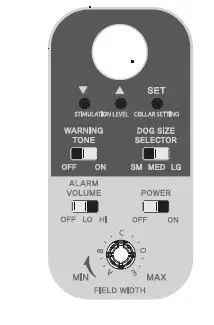 E-Collar 1000 Series Wired E-Fence System controler 2