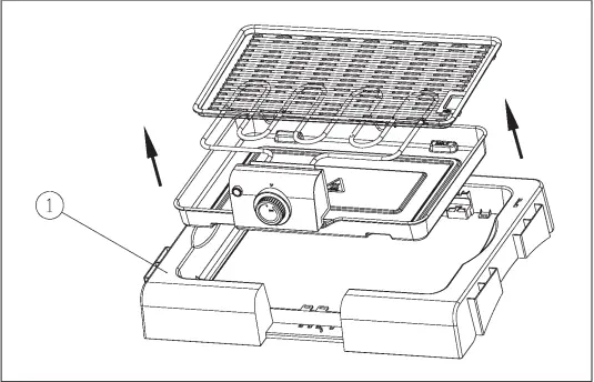 KLARSTEIN 10034694 DR. BEEF PRO Electric Grill 3