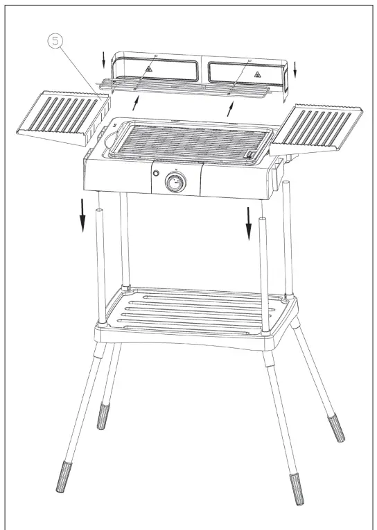 KLARSTEIN 10034694 DR. BEEF PRO Electric Grill 7