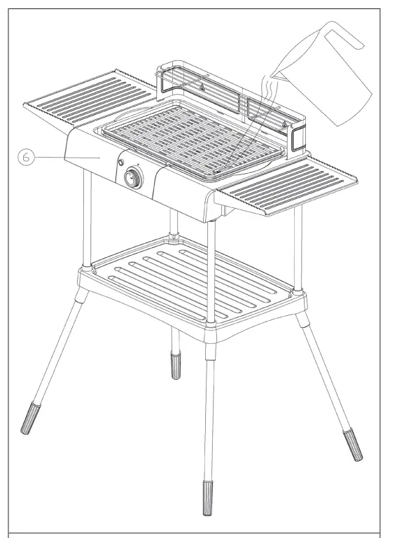KLARSTEIN 10034694 DR. BEEF PRO Electric Grill 8