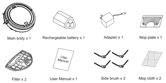 MAIN BODY AND ACCESSORIES