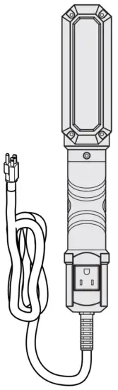 Husky K40365 1200 LUMEN LED CORDED HANDHELD WORK LIGHT