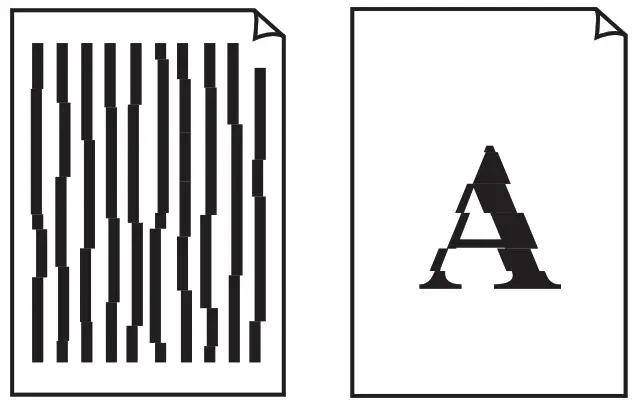 Canon PIXMA E3300 Series User Manual - Lines Are Misaligned