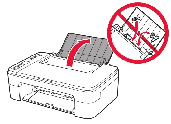 Canon PIXMA E3300 Series User Manual ---Open the paper support