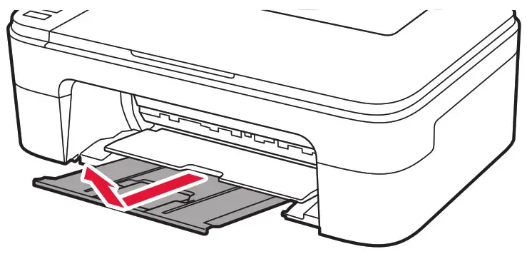 Canon PIXMA E3300 Series User Manual - Pull out the paper output tray