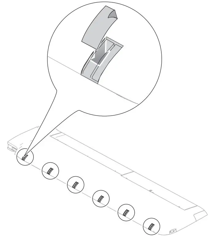 E-flite Turbo Timber Evolution 1.5m Instruction Manual - Wing Assembly Without Slats