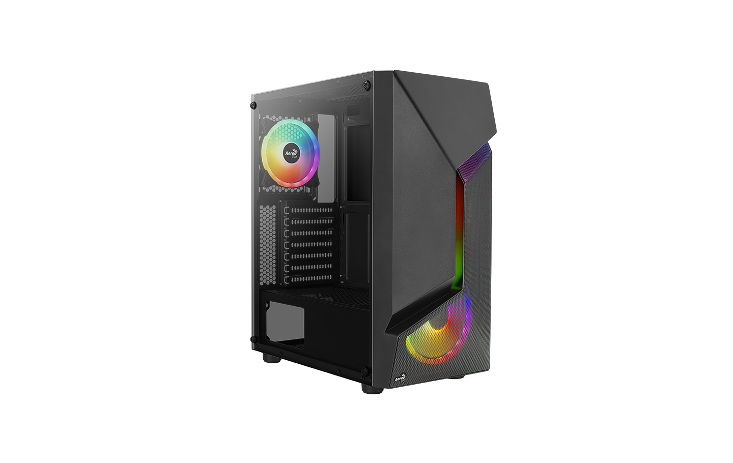 Aerocool Scape Duo Rgb Mid Tower Case User Manual