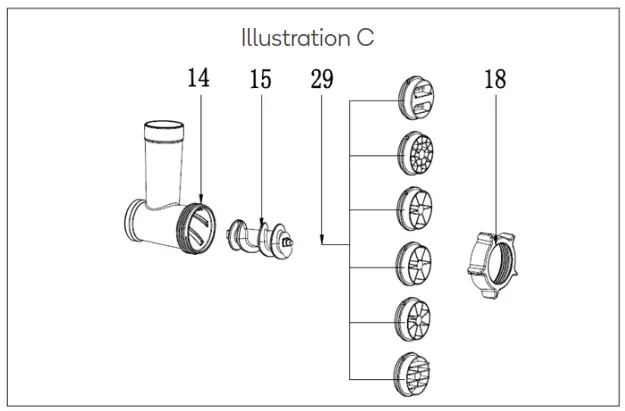 kogan KAELSTMXSVA 1200W Elite All-In-One Stand Mixer - function4