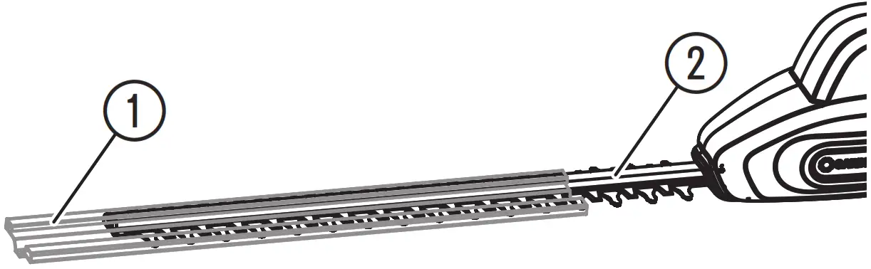 GARDENA 8883 Telescopic Hedge Trimmer - Hedge Trimmer