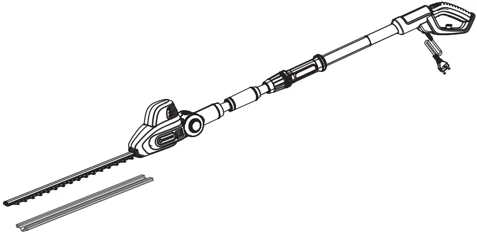 GARDENA 8883 Telescopic Hedge Trimmer