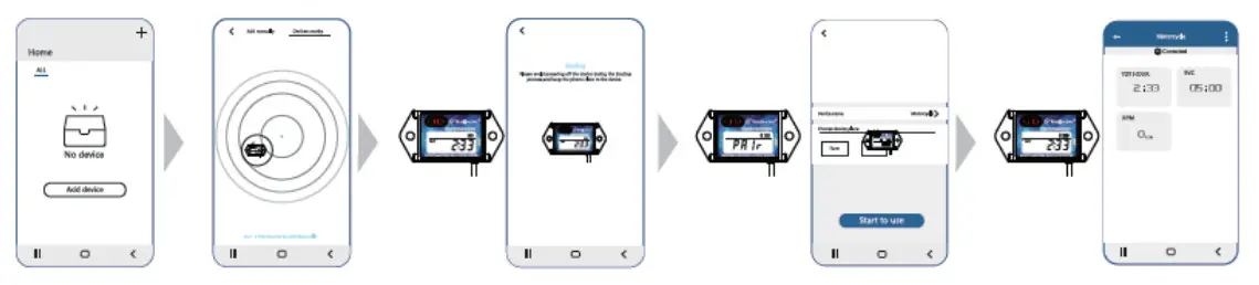 Runleader RL HM027BT Battery Indicator and Hour Meter - fig 2