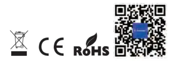 Runleader RL HM027BT Battery Indicator and Hour Meter - qr code