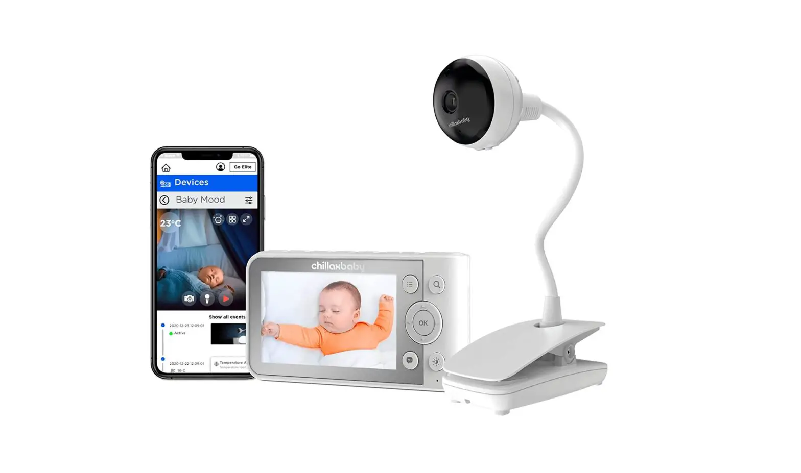 Chillax Baby Dm680 4.3 Wi-fi Video Baby Monitor User Guide