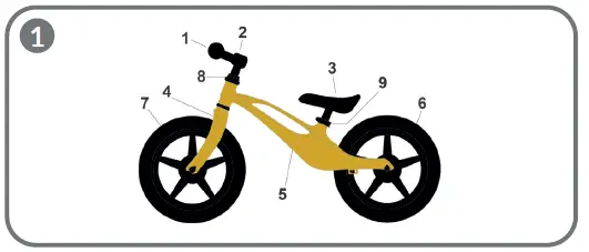 lionelo-LOE-BART-TOUR-GREY-STONE-Bart-Tour-Balance-Bike-fig-1