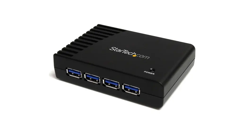 Startech 4 Port Black Superspeed Usb 3.0 Hub User Guide