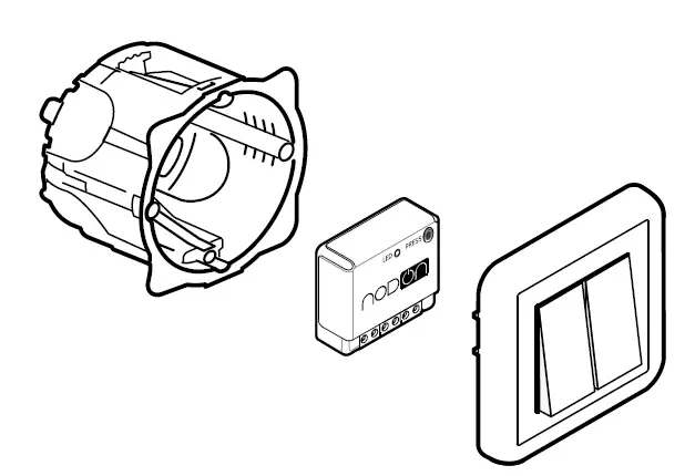 noDon SIN-4-2-20 Zigbee On-Off Lighting Relay Switch 04