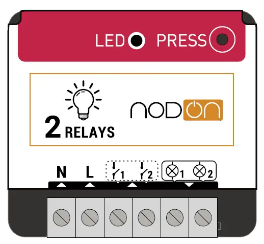 noDon SIN-4-2-20 Zigbee On-Off Lighting Relay Switch 07