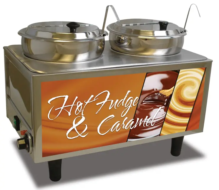 BENCHMARK USA 51072-51073 H Caramel Warmer Steamer