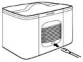 59S UVC LED Handheld - power adaptor