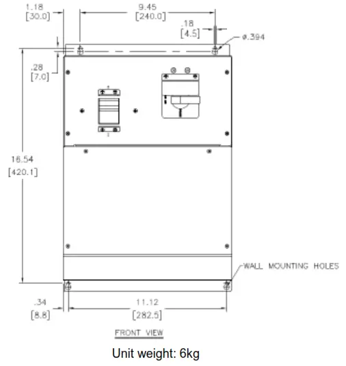 Power Shield PSMBSW10K External Maintenance Bypass Switch Module