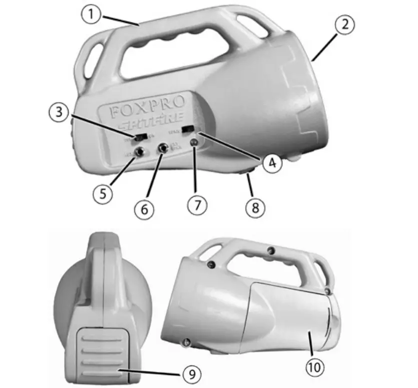 FOXPRO QL HGA SFI SPITFIRE Digital Game Caller - Figure 1