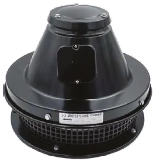 HAVACO RKH-315 Roof Type Radial Fans with Horizontal Air Discharge PRODUCT