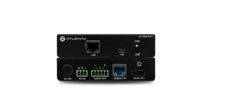 Atlona At-ome-rx11 Omega 4k Uhd Scaler For Hdbaset And Hdmi Installation Guide Atlona At-ome-rx11 Omega 4k Uhd Scaler For Hdbaset And Hdmi Installation Guide