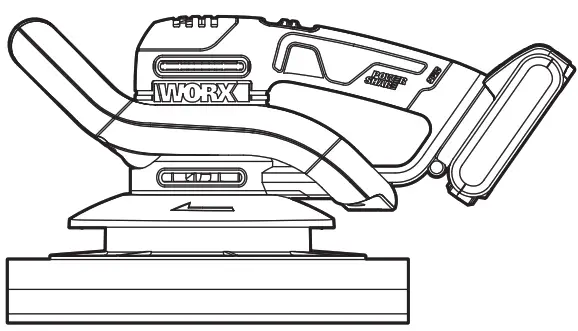 WORX WX856 20V Cordless Orbital Tool
