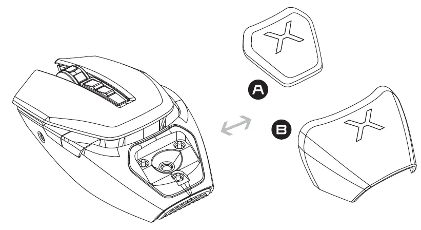 KRUX KRX0115 Bot RGB Gaming Mouse fig 2