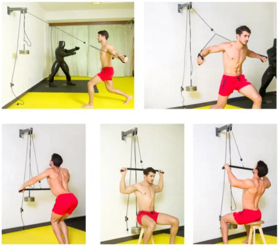 IN 22980 Upper and Lower Pulley inSPORTline Pulley 500 - Fig1