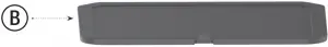 B - TOP GRILL PLATE