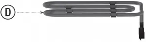 D - BOTTOM HEATING ELEMENT