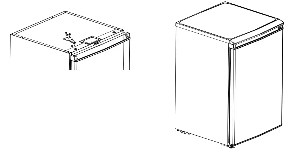 COOKOLOGY UCFZ68WH Under Counter Freestanding Freezer - Figure 22