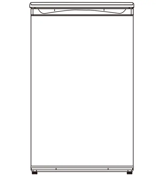 COOKOLOGY UCFZ68WH Under Counter Freestanding Freezer