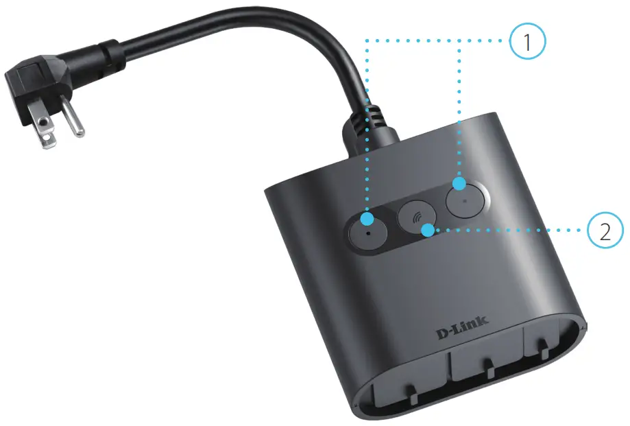 D-Link DSP-W320 Outdoor Wi-Fi Smart Plug - LED Behavior