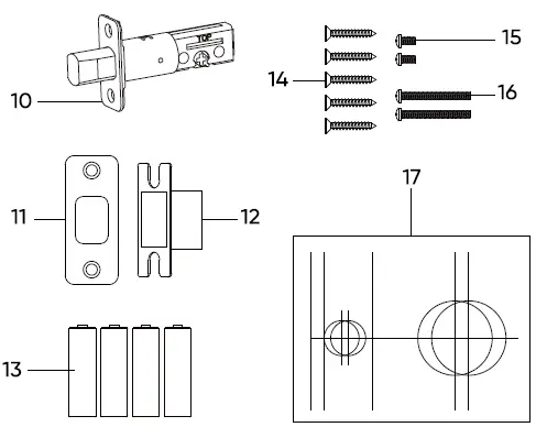 Wyze Labs WLCKB1 Smart Lock-4