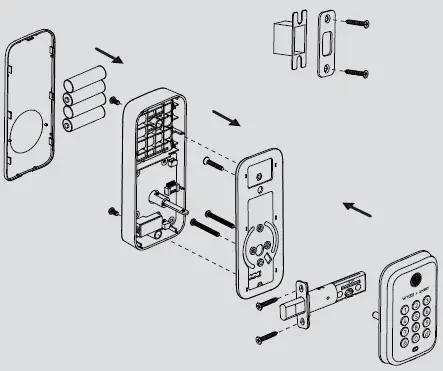 Wyze Labs WLCKB1 Smart Lock-6