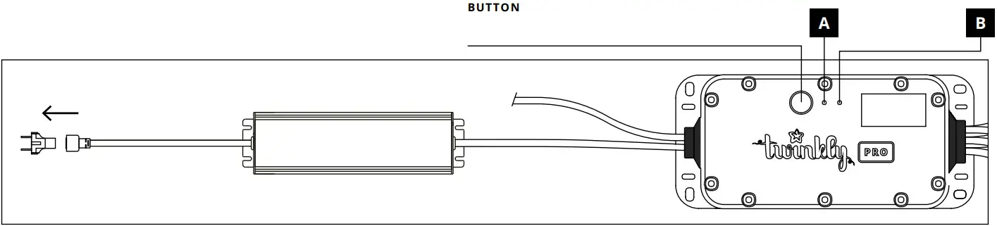 twinkly TWPRO CTRL PLC 21 Power Line Controller - controller