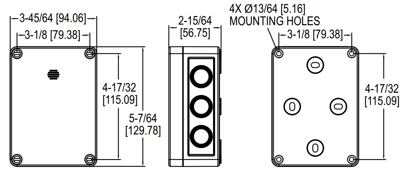 Dwyer CMS300 Model Carbon Monoxide Transmitter and Switch - Fig